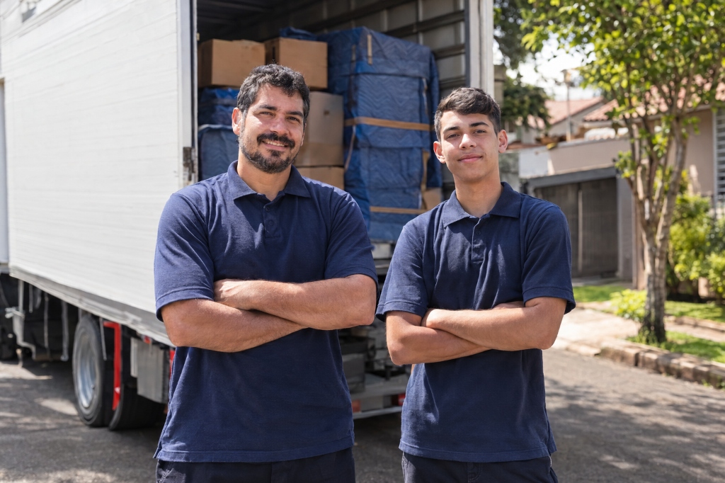 Equipe profissional de fretes e mudanças em Campinas
